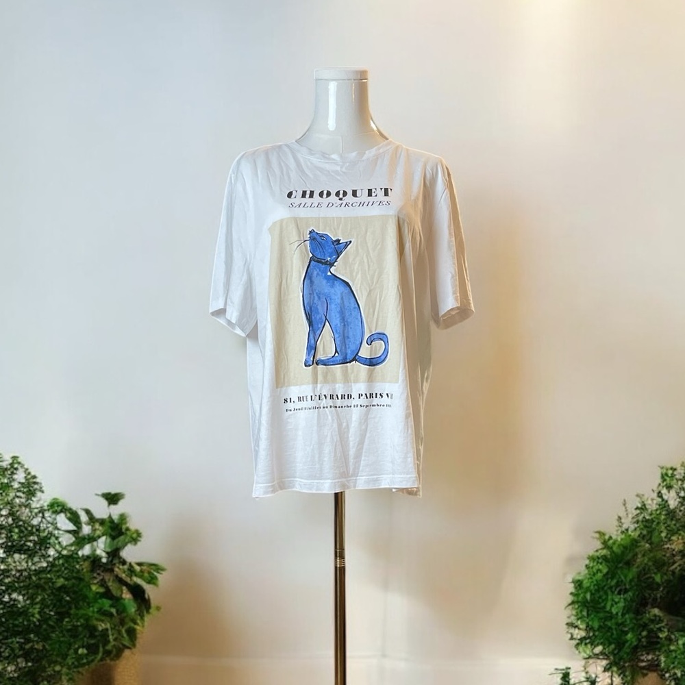 H&M White Short Sleeve Tee
